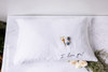 Handwriting Embroidered Pillow Case