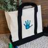 Me Made™ Embroidered Tote Bag: UPLOAD YOUR DRAWING